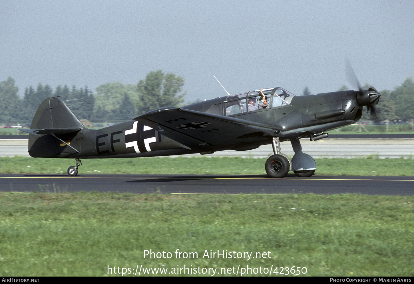 Aircraft Photo of D-EFPT | Messerschmitt Bf-108D-1 Taifun | Germany - Air Force | AirHistory.net #423650