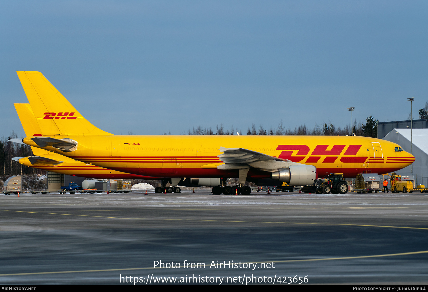 Aircraft Photo of D-AEAL | Airbus A300B4-622R | DHL International | AirHistory.net #423656