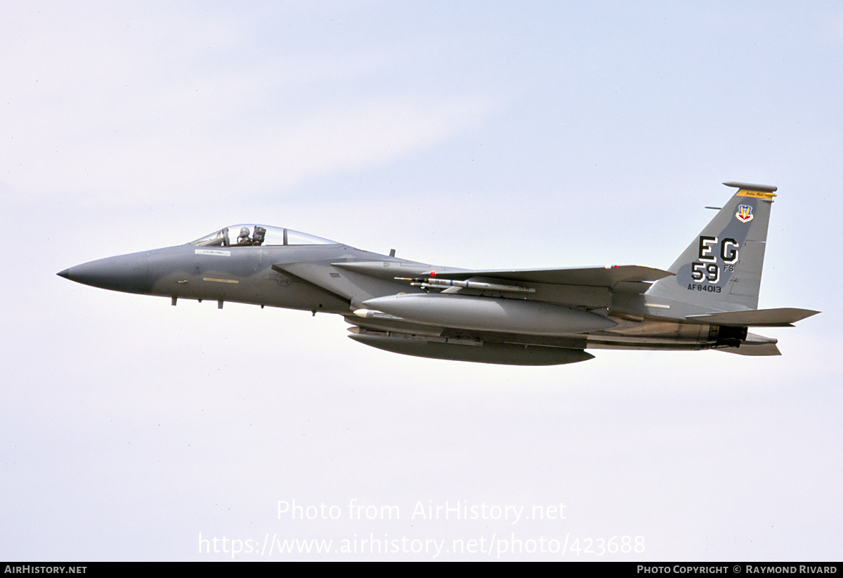 Aircraft Photo of 84-0013 / AF84-013 | McDonnell Douglas F-15C Eagle | USA - Air Force | AirHistory.net #423688