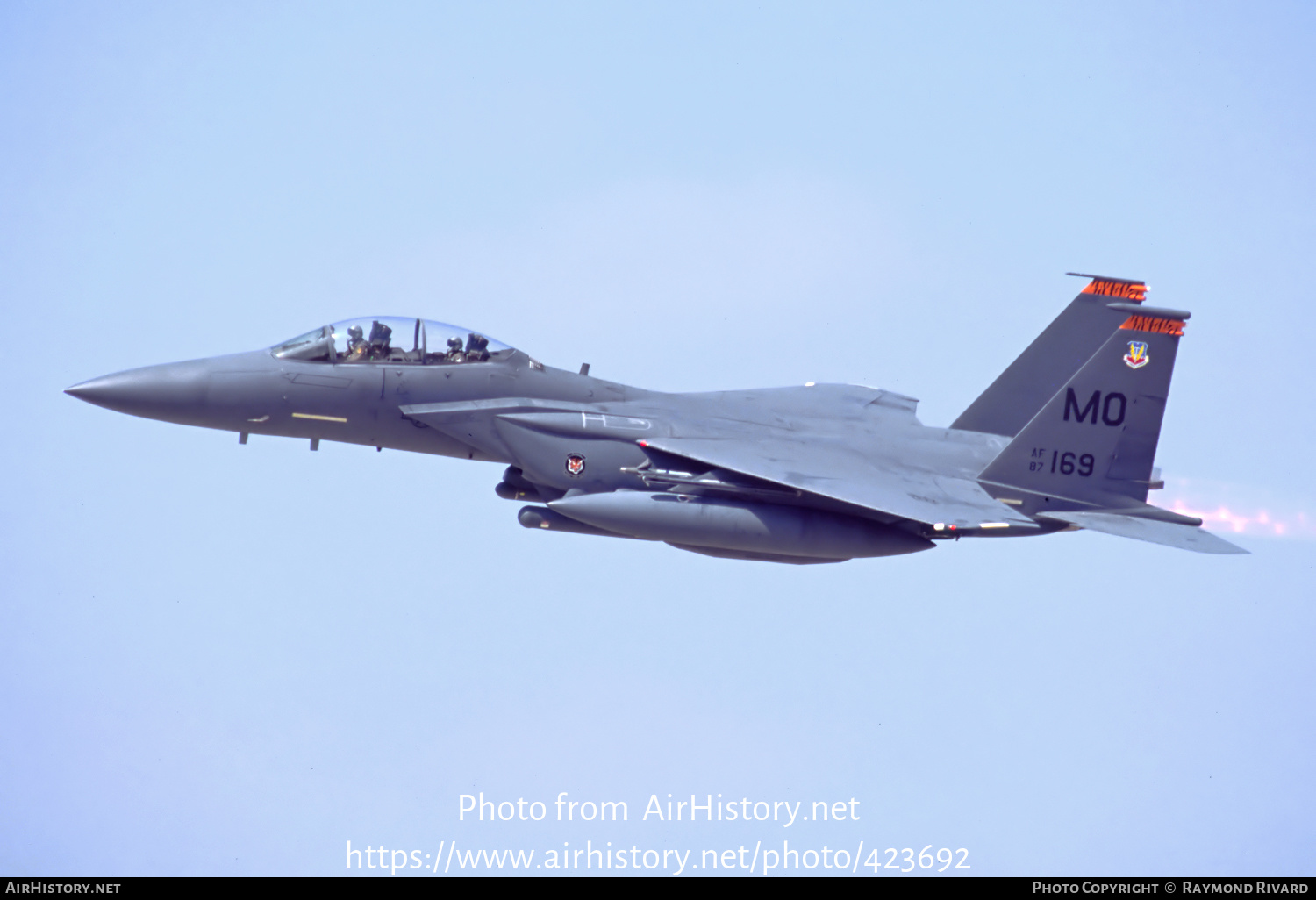 Aircraft Photo of 87-0169 | McDonnell Douglas F-15E Strike Eagle | USA - Air Force | AirHistory.net #423692