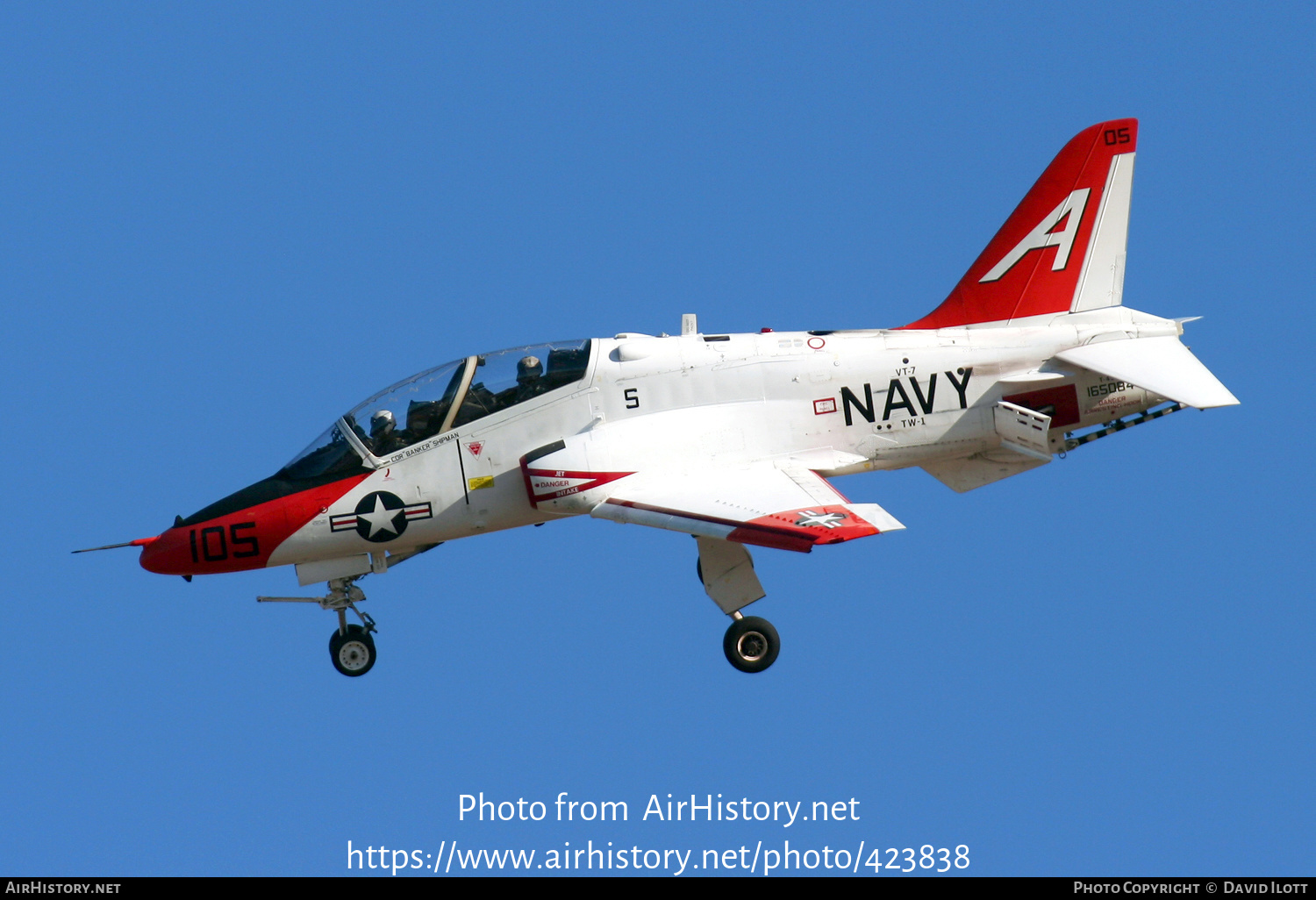 Aircraft Photo of 165084 | McDonnell Douglas T-45C Goshawk | USA - Navy | AirHistory.net #423838