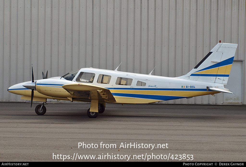 Aircraft Photo of EI-BSL | Piper PA-34-220T Seneca III | AirHistory.net #423853