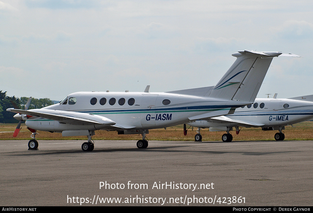 Aircraft Photo of G-IASM | Beech 200 Super King Air | AirHistory.net #423861