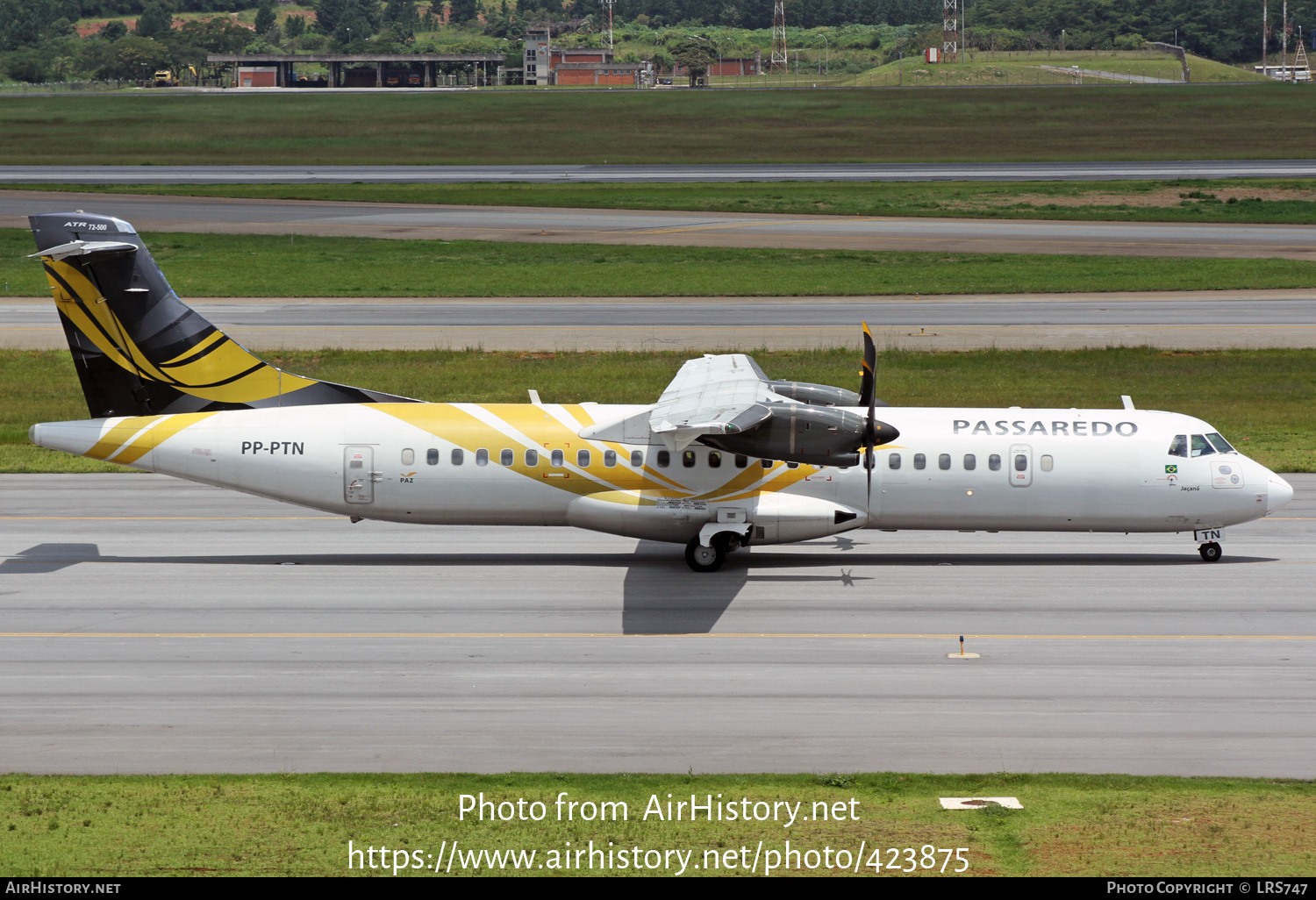 Aircraft Photo of PP-PTN | ATR ATR-72-500 (ATR-72-212A) | Passaredo Linhas Aéreas | AirHistory.net #423875