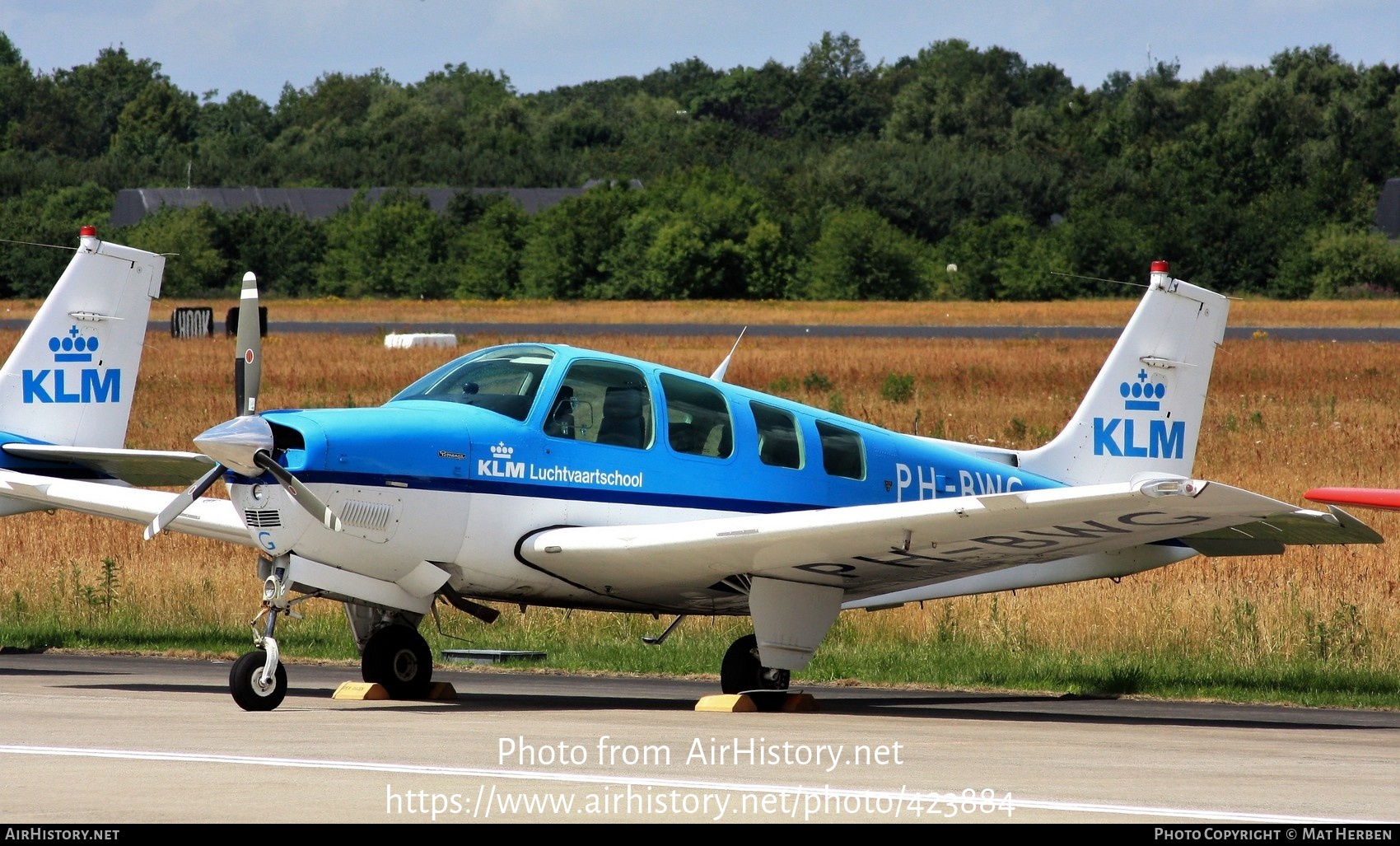 Aircraft Photo of PH-BWG | Beech A36 Bonanza 36 | KLM Luchtvaartschool | AirHistory.net #423884