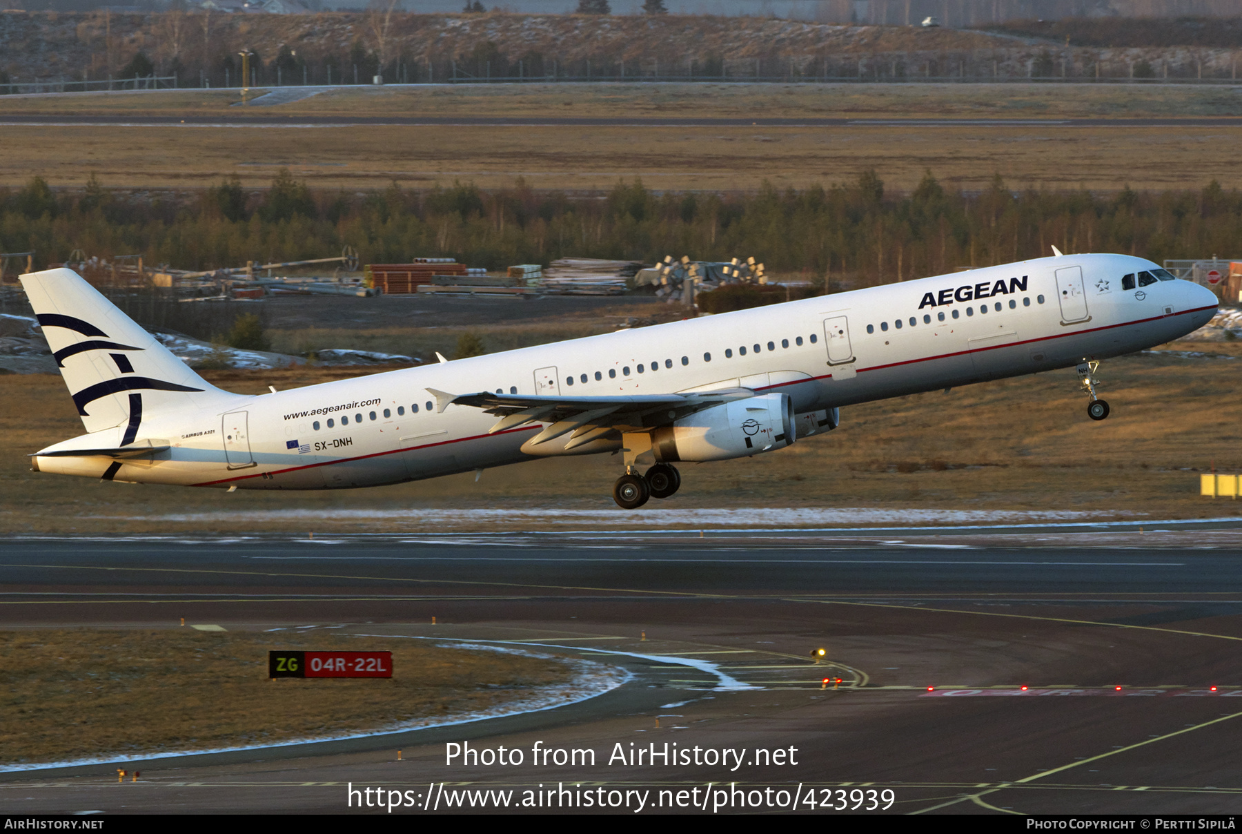 Aircraft Photo of SX-DNH | Airbus A321-231 | Aegean Airlines | AirHistory.net #423939