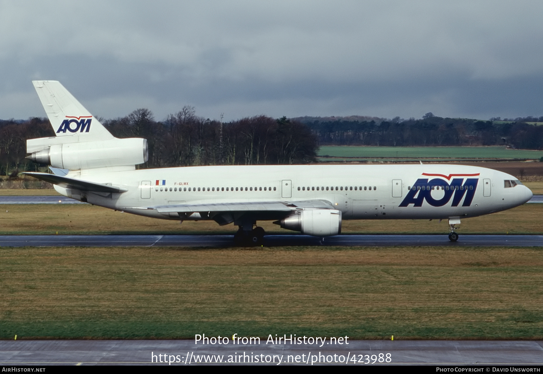 Aircraft Photo of F-GLMX | McDonnell Douglas DC-10-30 | AOM French Airlines | AirHistory.net #423988