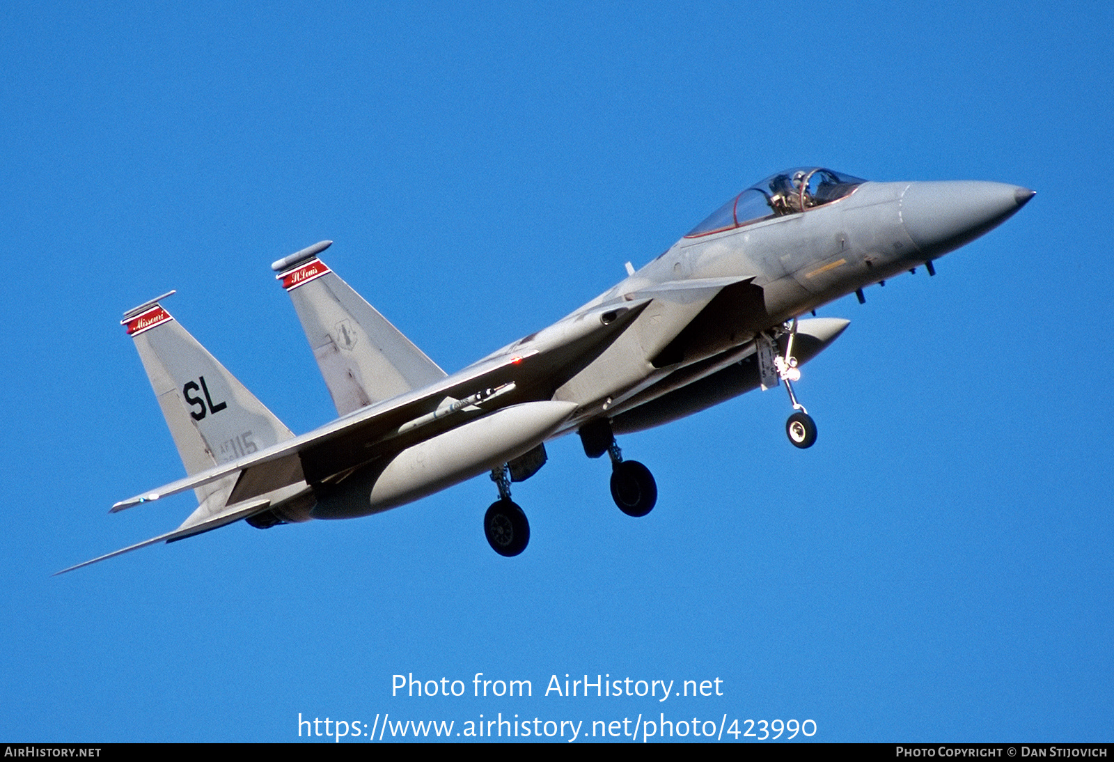 Aircraft Photo of 76-0115 / AF76-115 | McDonnell Douglas F-15A Eagle | USA - Air Force | AirHistory.net #423990