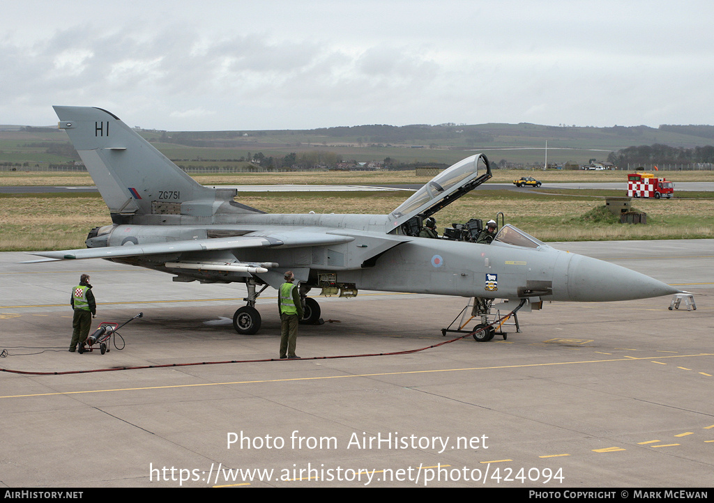 Aircraft Photo of ZG751 | Panavia Tornado F3 | UK - Air Force | AirHistory.net #424094