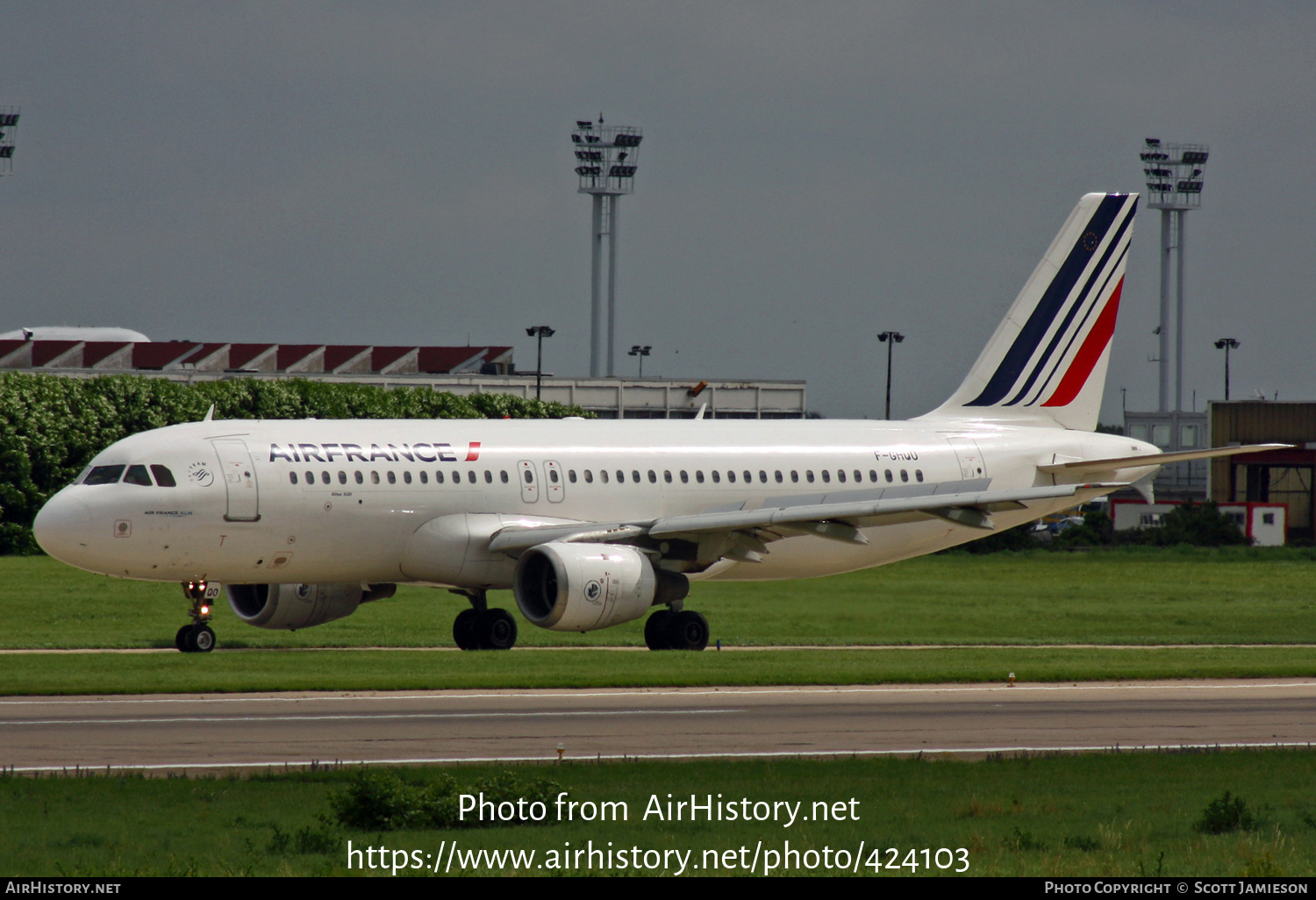 Aircraft Photo of F-GHQO | Airbus A320-211 | Air France | AirHistory.net #424103