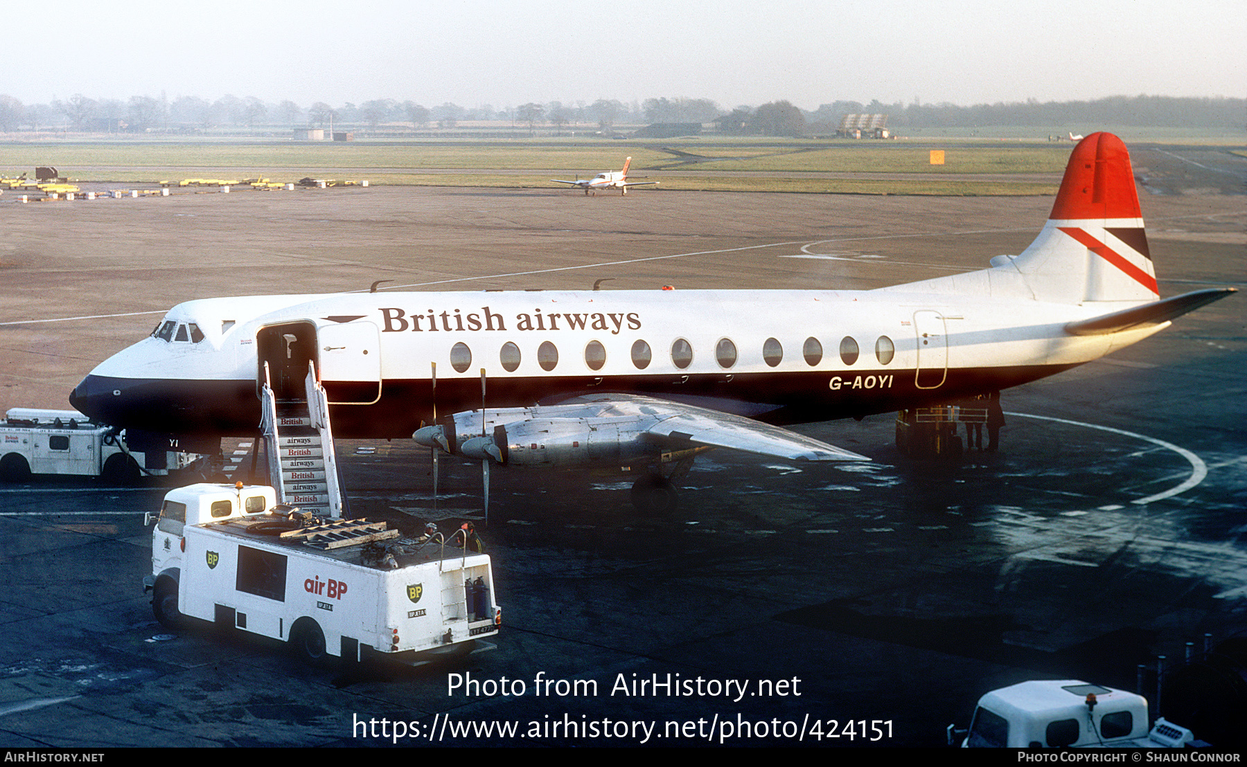 Aircraft Photo of G-AOYI | Vickers 806 Viscount | British Airways | AirHistory.net #424151