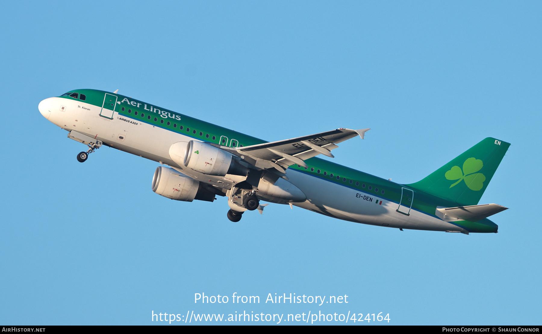 Aircraft Photo of EI-DEN | Airbus A320-214 | Aer Lingus | AirHistory.net #424164