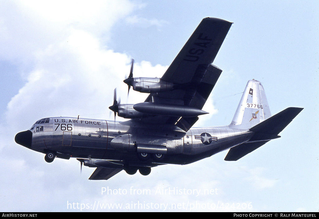 Aircraft Photo of 63-7766 / 37766 | Lockheed C-130E Hercules (L-382) | USA - Air Force | AirHistory.net #424206