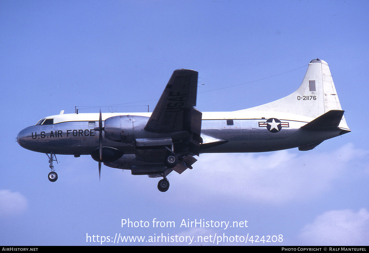 Aircraft Photo of 52-1176 / 0-21176 | Convair T-29D | USA - Air Force | AirHistory.net #424208