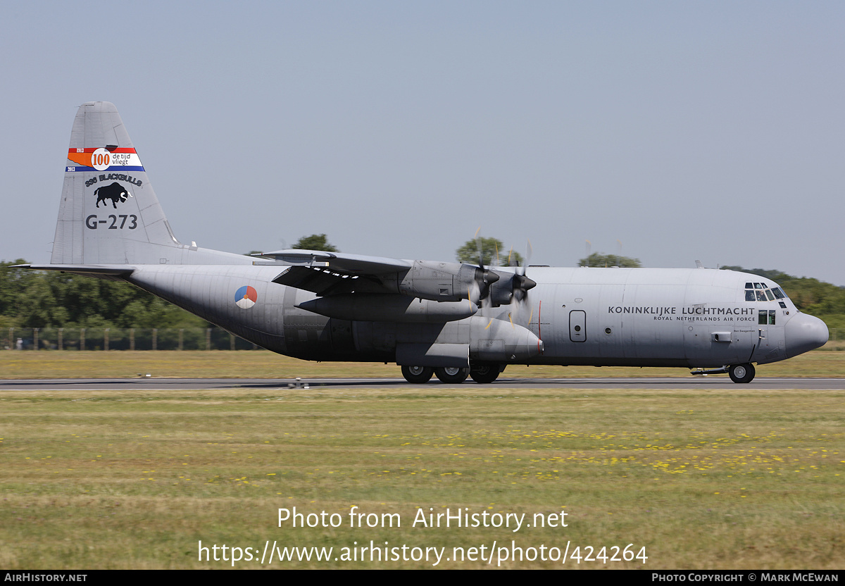 Aircraft Photo of G-273 | Lockheed C-130H-30 Hercules (L-382) | Netherlands - Air Force | AirHistory.net #424264