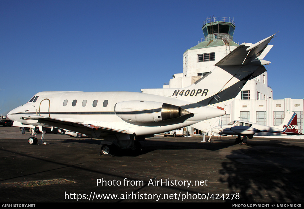 Aircraft Photo of N400PR | Hawker Siddeley HS-125-400A | AirHistory.net #424278