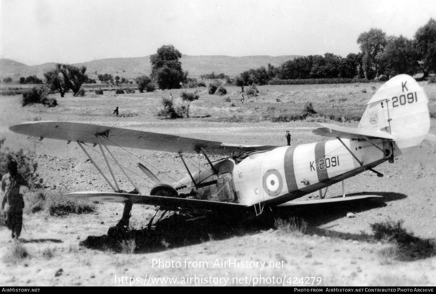 Aircraft Photo of K2091 | Hawker Hart (India) | UK - Air Force | AirHistory.net #424279