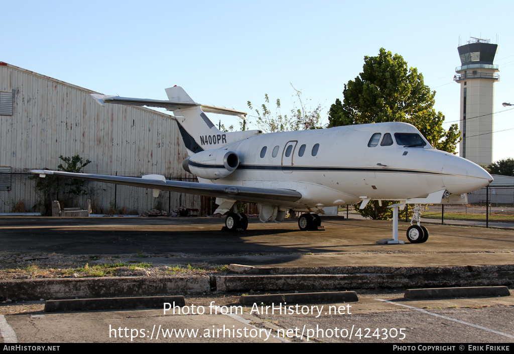 Aircraft Photo of N400PR | Hawker Siddeley HS-125-400A | AirHistory.net #424305