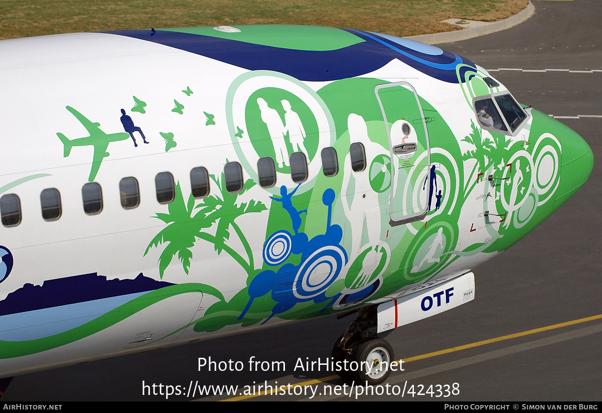 Aircraft Photo of ZS-OTF | Boeing 737-436 | Kulula | AirHistory.net #424338