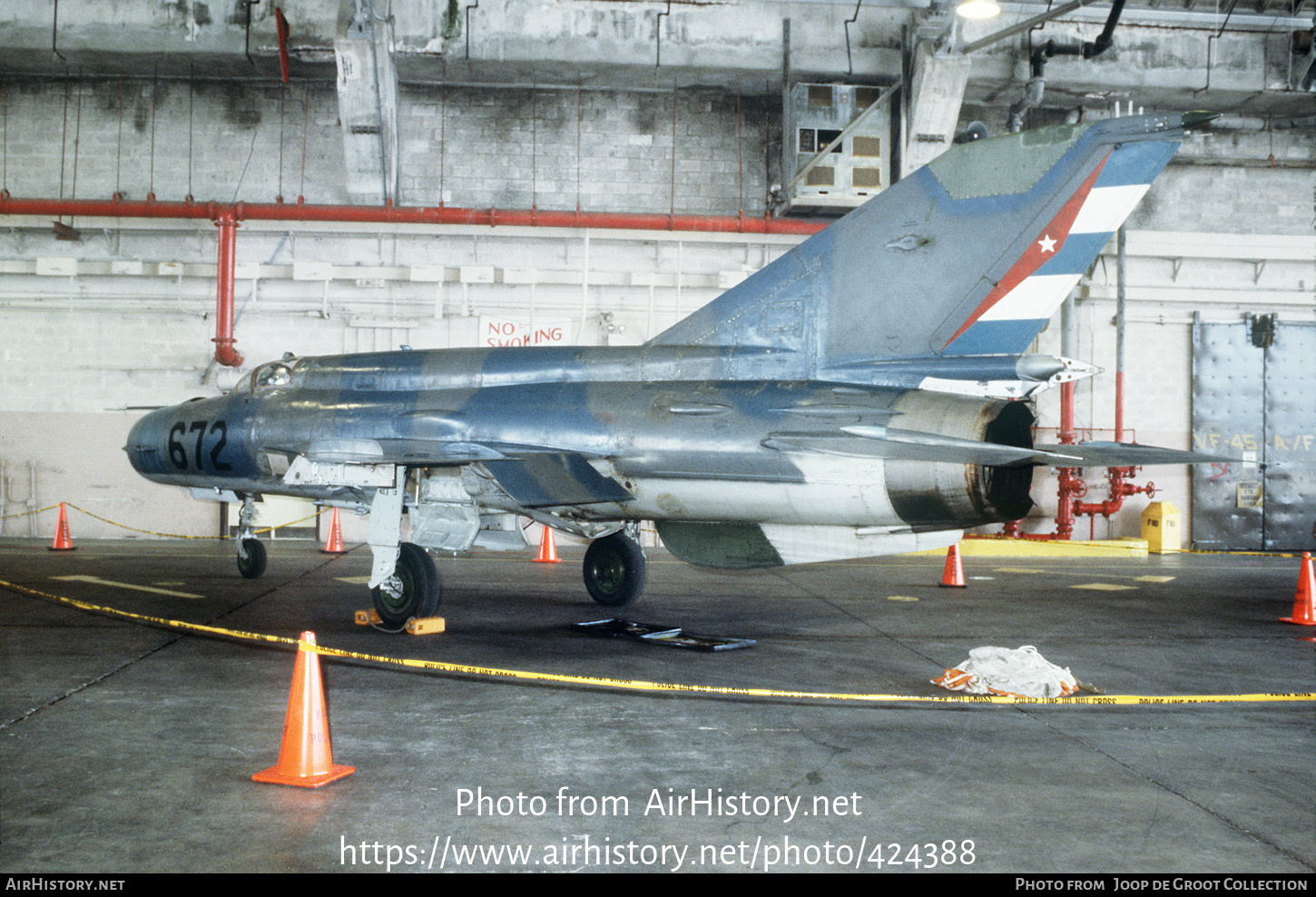 Aircraft Photo of 672 | Mikoyan-Gurevich MiG-21bis | Cuba - Air Force | AirHistory.net #424388