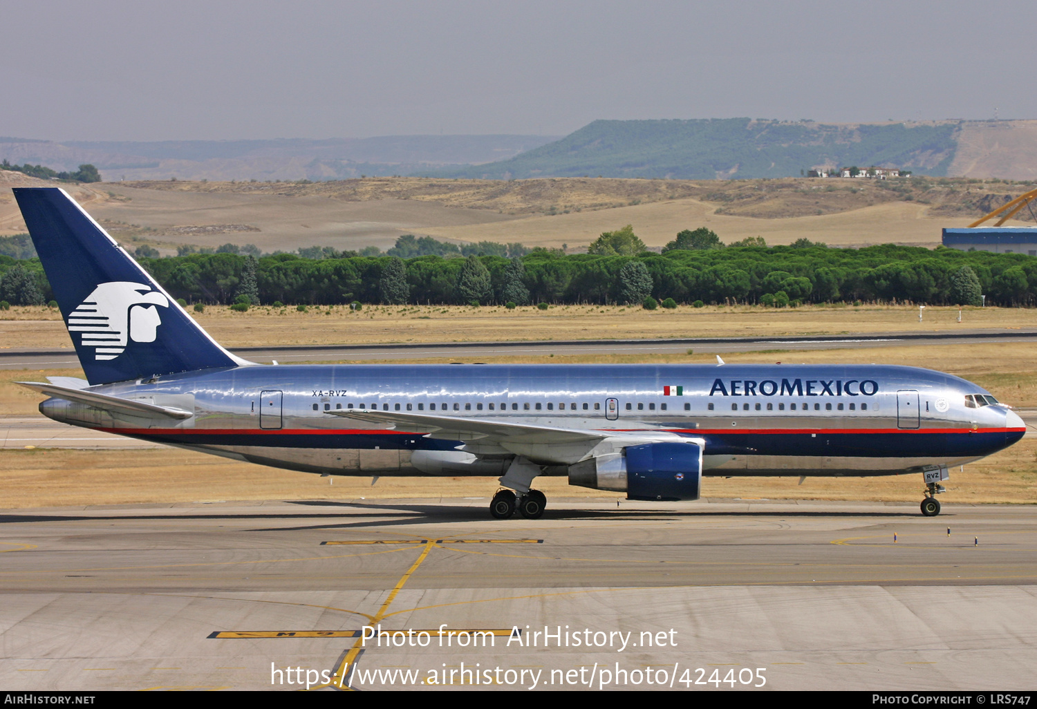 Aircraft Photo of XA-RVZ | Boeing 767-284/ER | AeroMéxico | AirHistory.net #424405