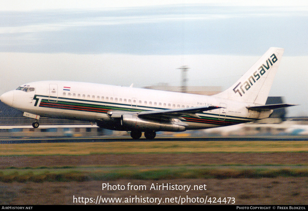 Aircraft Photo of PH-TVH | Boeing 737-222 | Transavia | AirHistory.net #424473