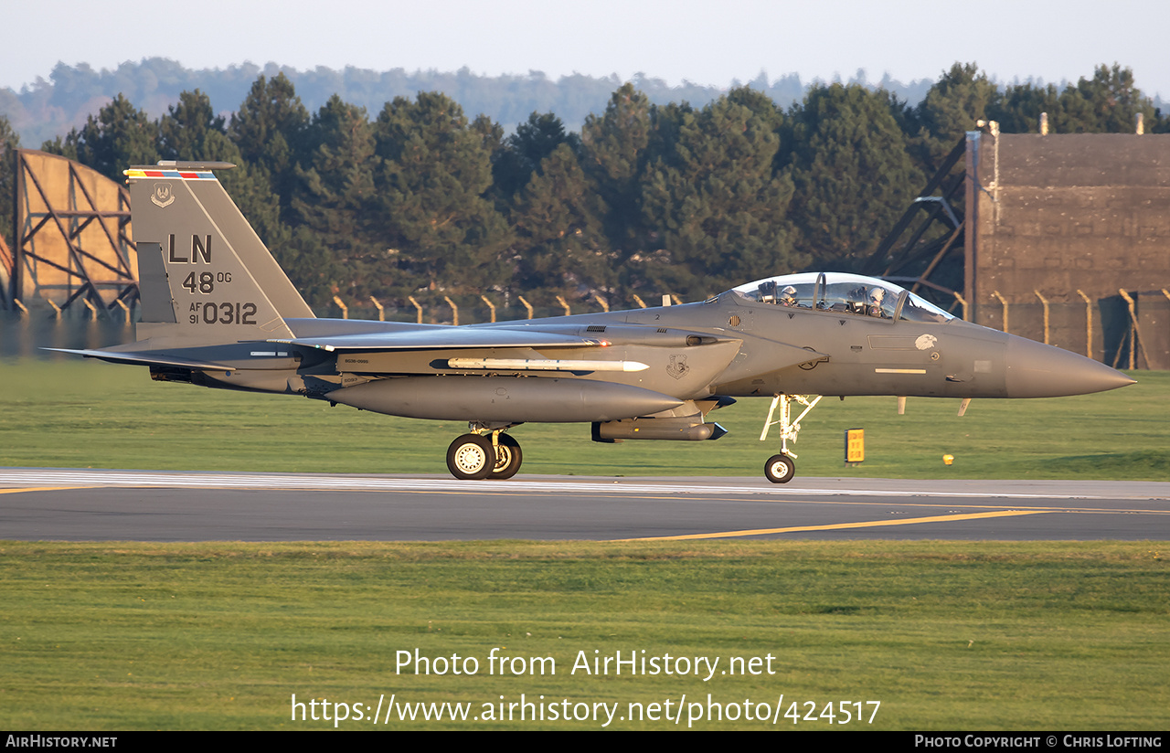 Aircraft Photo Of 91-0312   Af91-312 