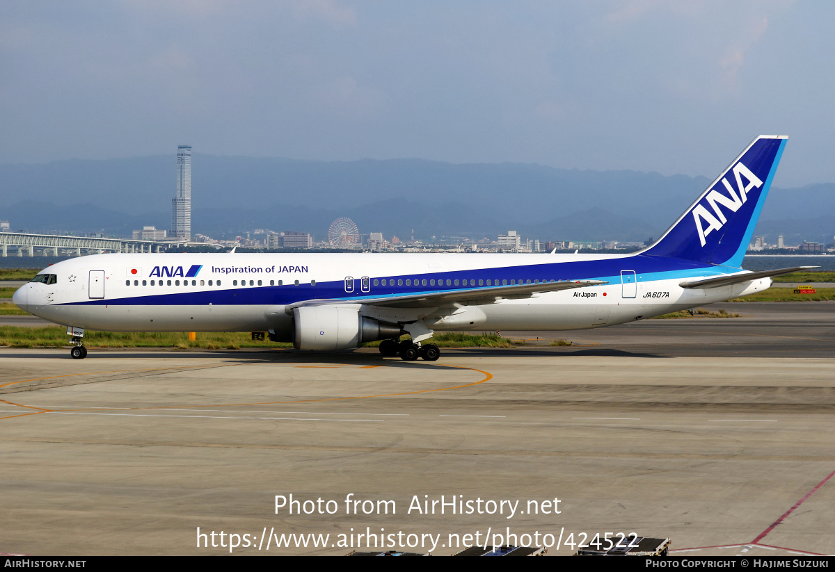 Aircraft Photo of JA607A | Boeing 767-381/ER | All Nippon Airways - ANA | AirHistory.net #424522