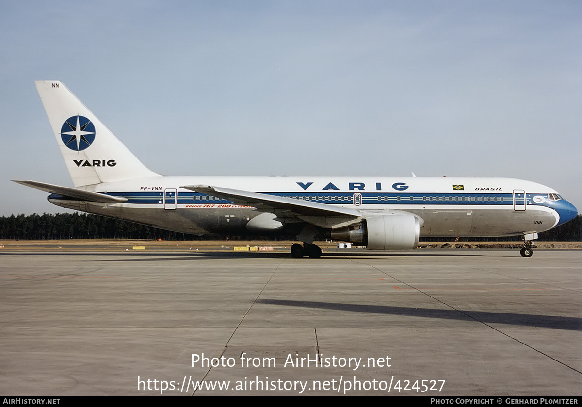 Aircraft Photo of PP-VNN | Boeing 767-241/ER | Varig | AirHistory.net #424527