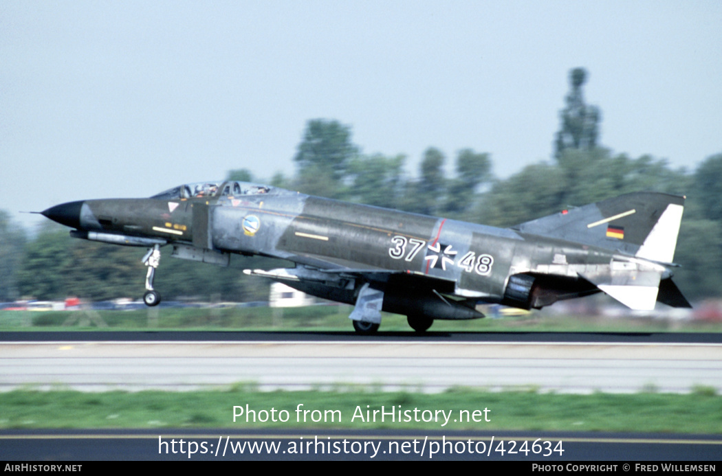 Aircraft Photo of 3748 | McDonnell Douglas F-4F Phantom II | Germany - Air Force | AirHistory.net #424634