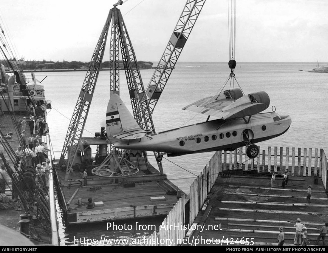 Aircraft Photo of NC15061 | Sikorsky S-43 | Inter Island Airways of Hawaii | AirHistory.net #424655