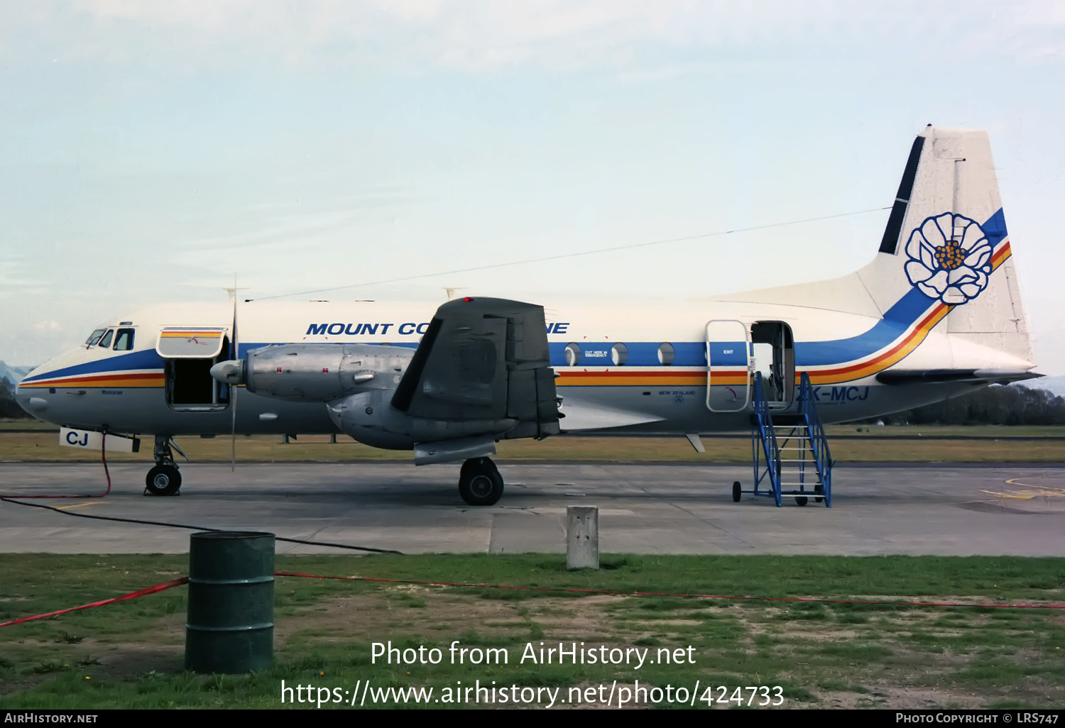 Aircraft Photo of ZK-MCJ | Hawker Siddeley HS-748 Srs2/233 | Mount Cook Airline | AirHistory.net #424733