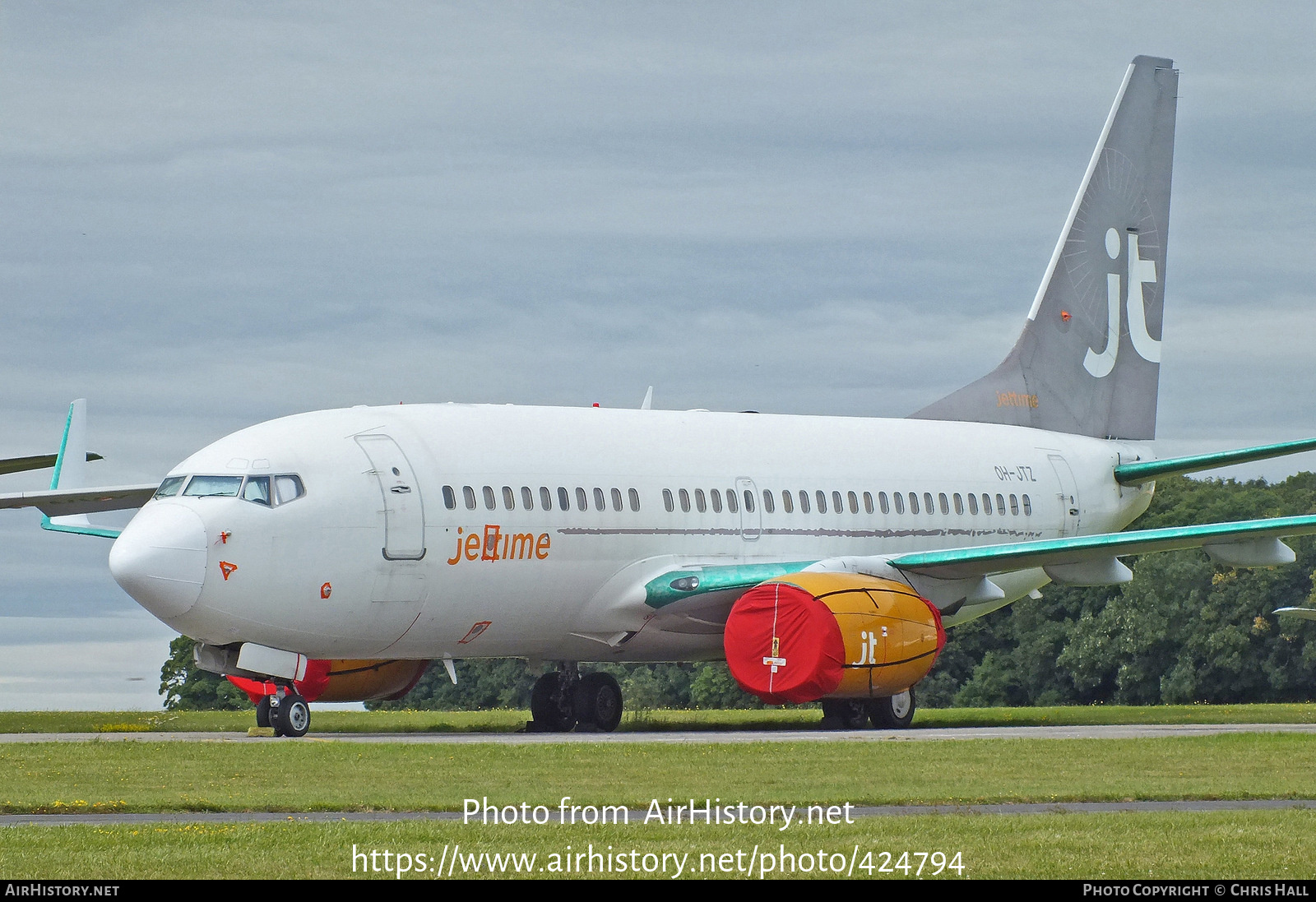 Aircraft Photo of OH-JTZ | Boeing 737-73S | Jettime | AirHistory.net #424794