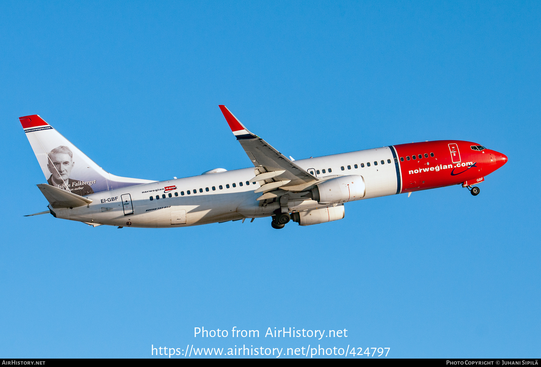 Aircraft Photo of EI-GBF | Boeing 737-8JP | Norwegian | AirHistory.net #424797