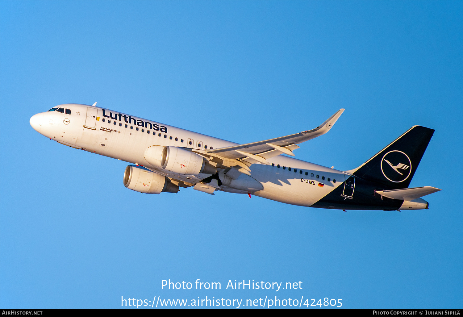 Aircraft Photo of D-AIWD | Airbus A320-214 | Lufthansa | AirHistory.net #424805