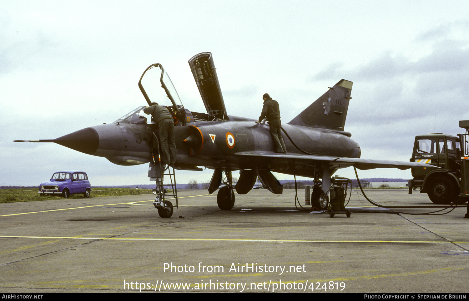 Aircraft Photo of 545 | Dassault Mirage IIIE | France - Air Force | AirHistory.net #424819