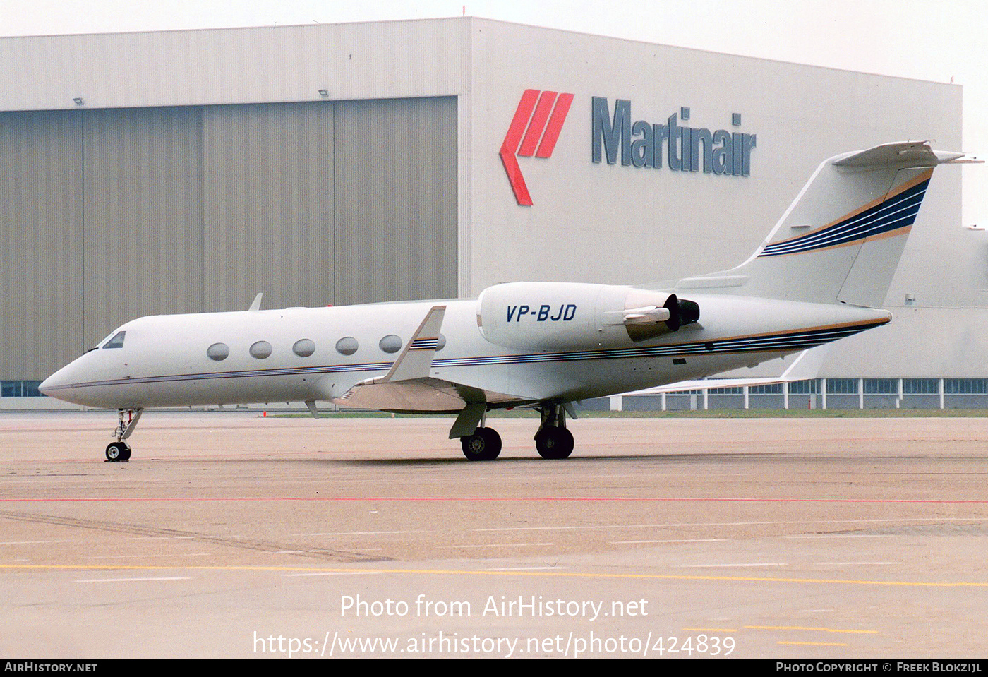 Aircraft Photo of VP-BJD | Gulfstream Aerospace G-IV Gulfstream IV-SP | AirHistory.net #424839