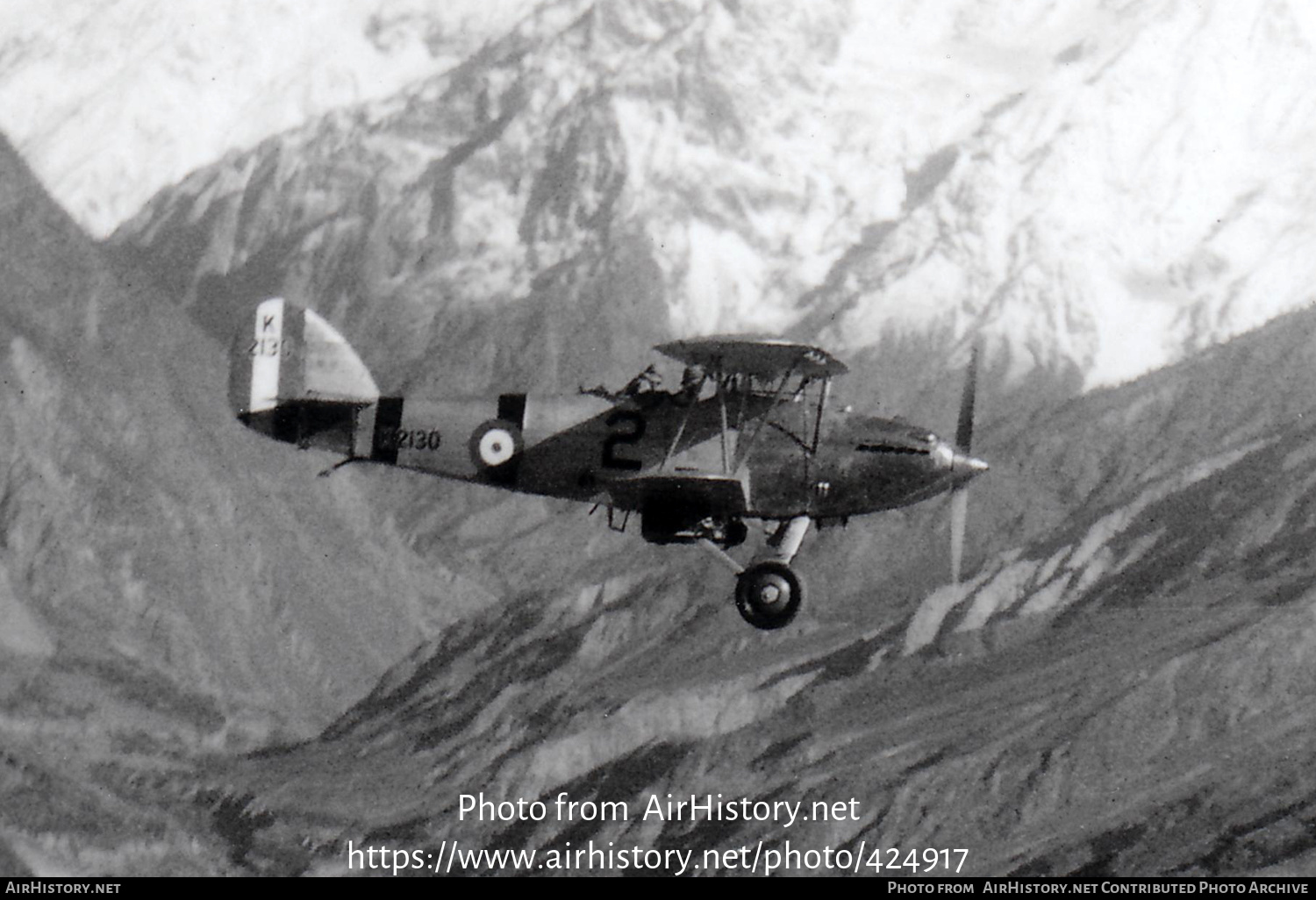 Aircraft Photo of K2130 | Hawker Hart (India) | UK - Air Force | AirHistory.net #424917