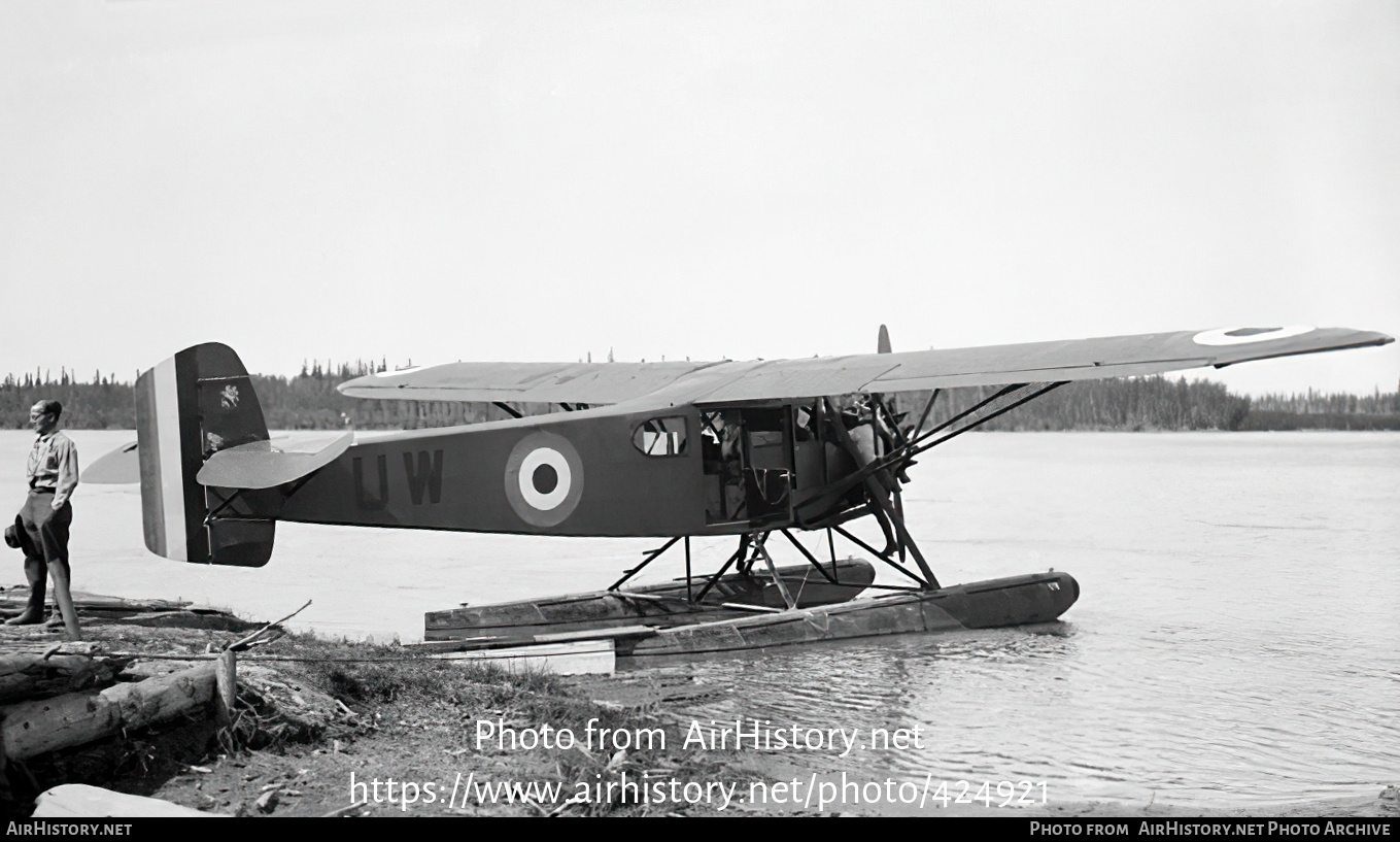 Aircraft Photo of G-CYUW / UW | Fairchild 71B | Canada - Air Force | AirHistory.net #424921