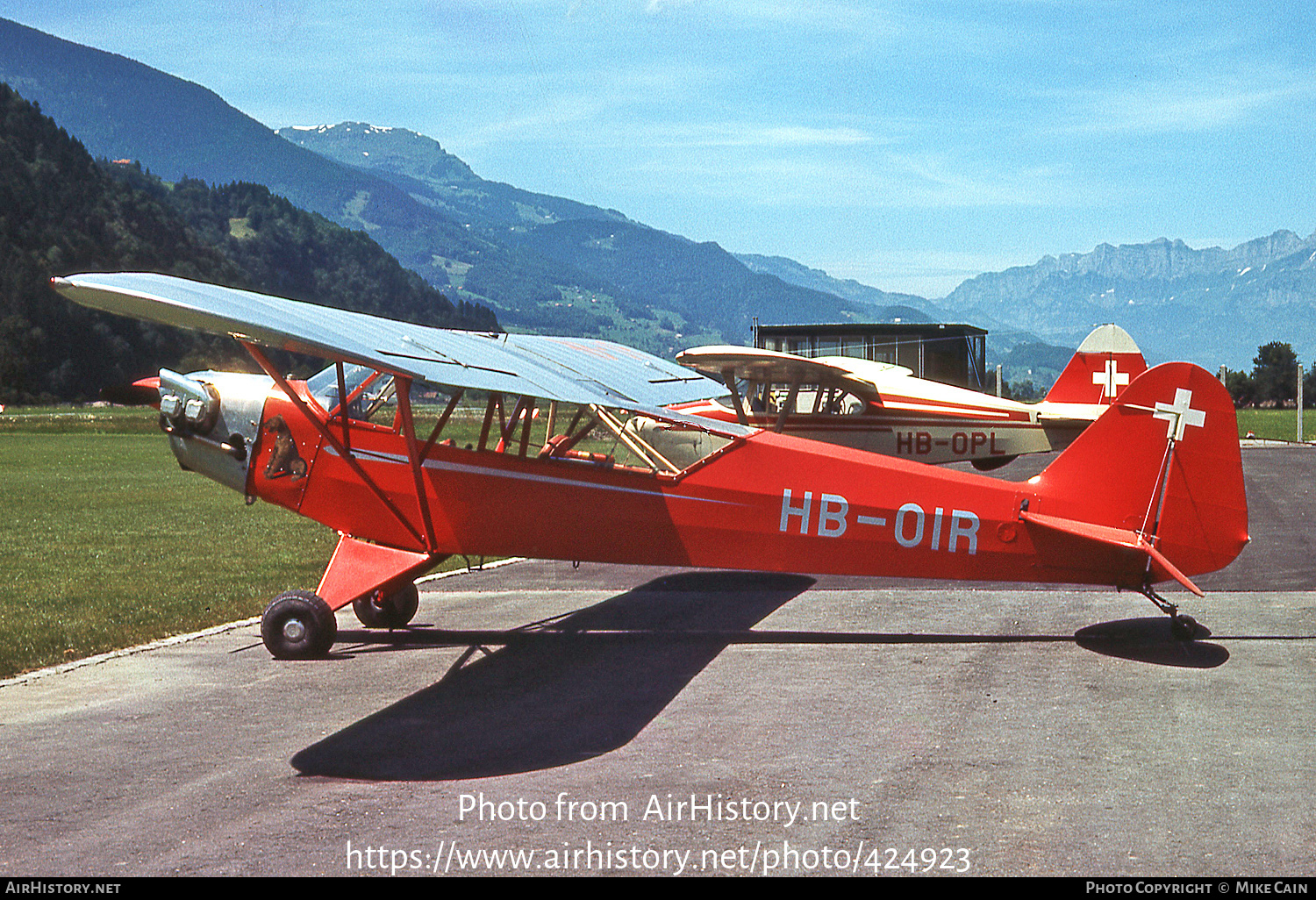 Aircraft Photo of HB-OIR | Piper J-3C-100 Cub | AirHistory.net #424923