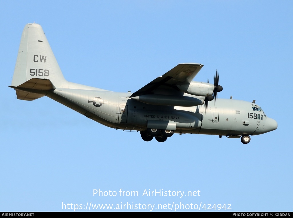 Aircraft Photo of 165158 / 5158 | Lockheed C-130T Hercules (L-382) | USA - Navy | AirHistory.net #424942