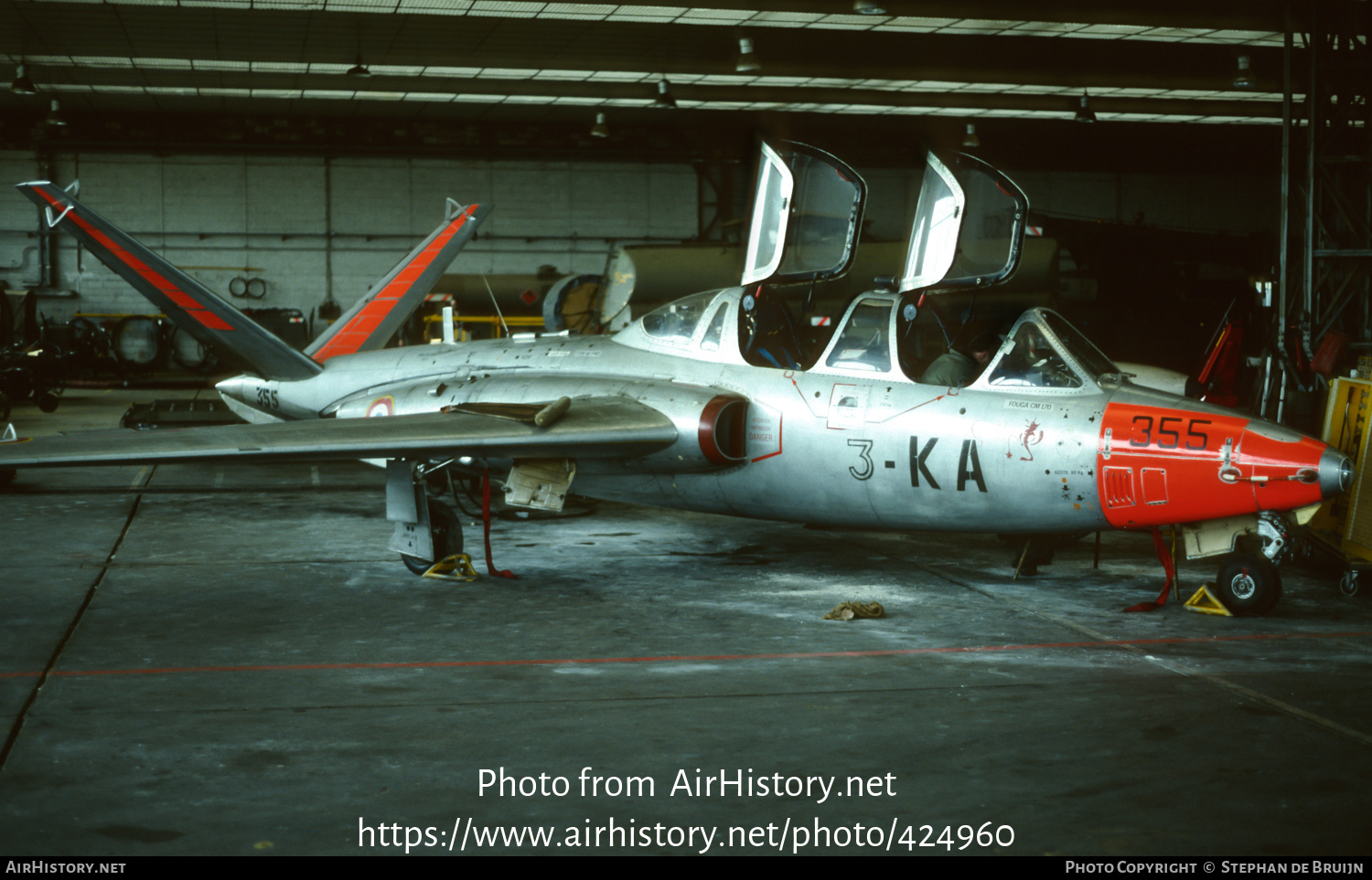 Aircraft Photo of 355 | Fouga CM-170 Magister | France - Air Force | AirHistory.net #424960