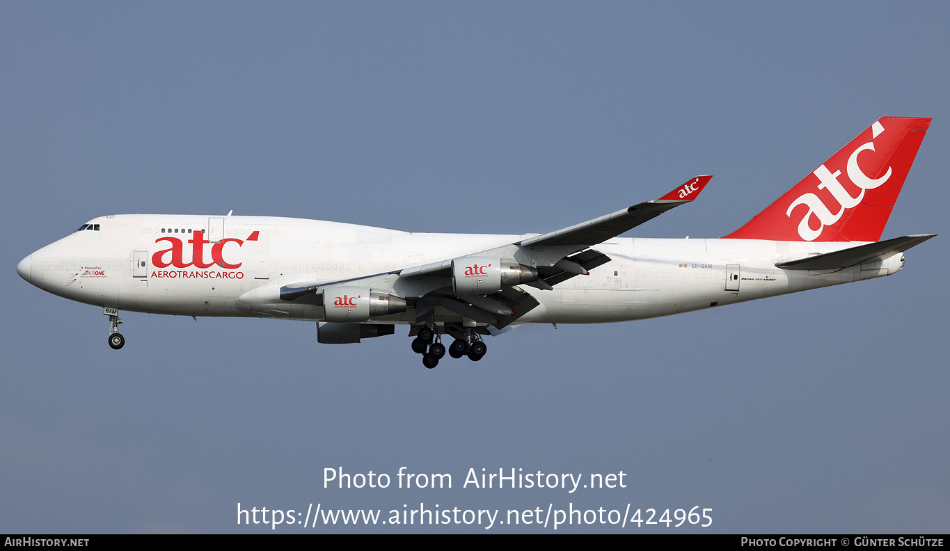 Aircraft Photo of ER-BAM | Boeing 747-409 | ATC - Aerotranscargo | AirHistory.net #424965