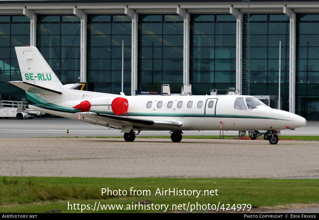 Aircraft Photo of SE-RLU | Cessna 560 Citation Ultra | AirHistory.net #424979