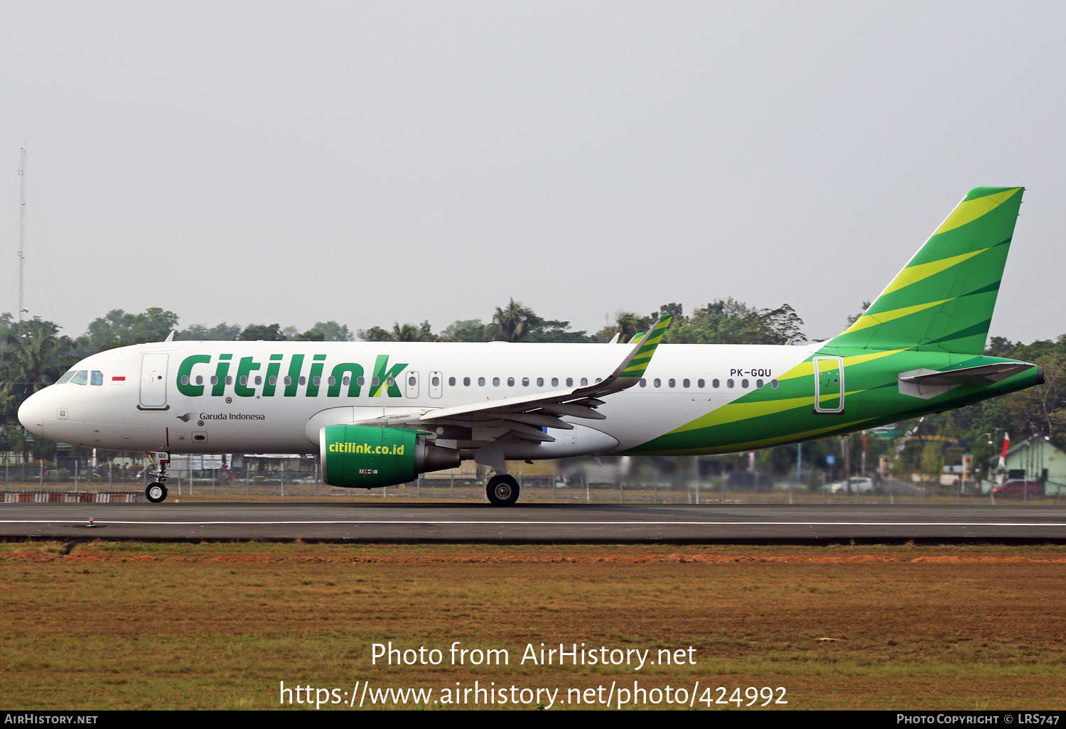 Aircraft Photo of PK-GQU | Airbus A320-214 | Citilink | AirHistory.net #424992