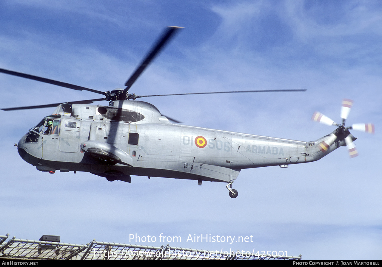 Aircraft Photo of HS.9-6 | Sikorsky SH-3D Sea King (S-61B) | Spain - Navy | AirHistory.net #425001