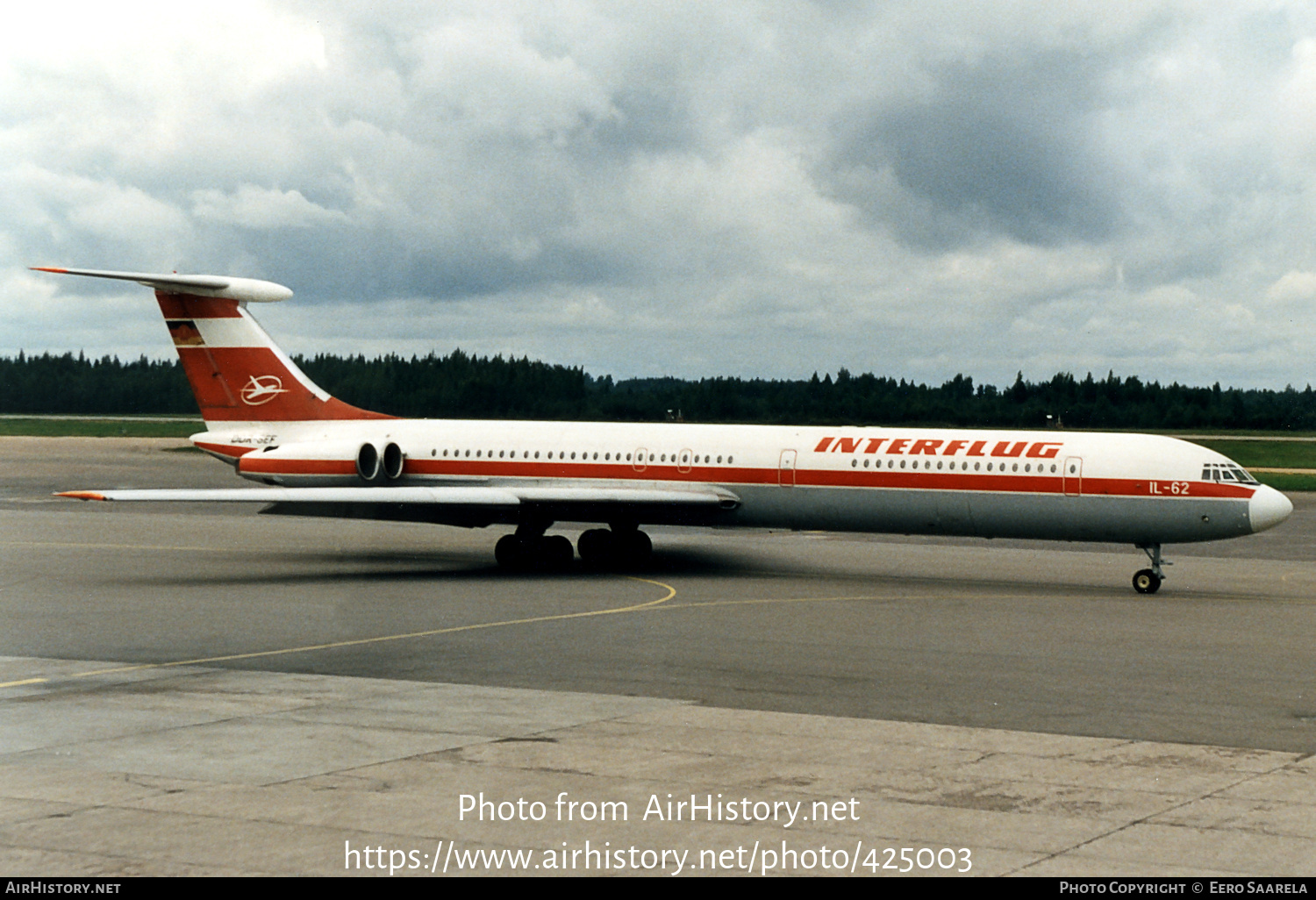 Aircraft Photo of DDR-SEF | Ilyushin Il-62 | Interflug | AirHistory.net #425003