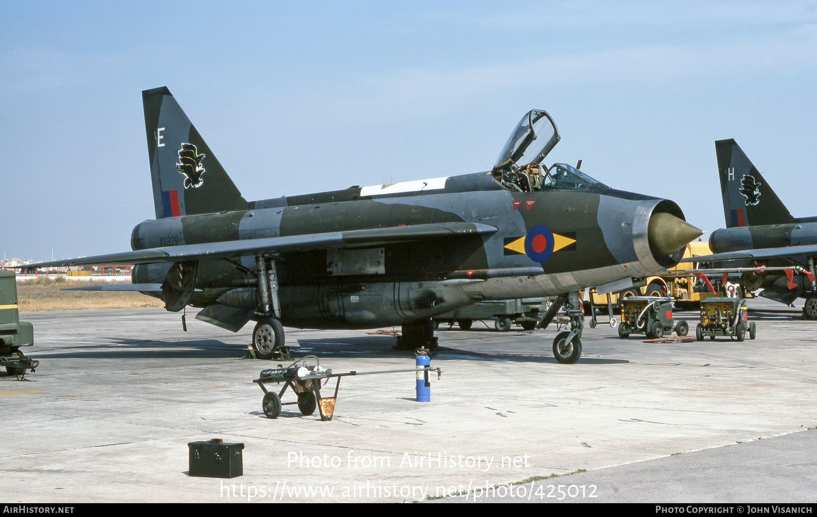 Aircraft Photo of XS929 | English Electric Lightning F6 | UK - Air Force | AirHistory.net #425012