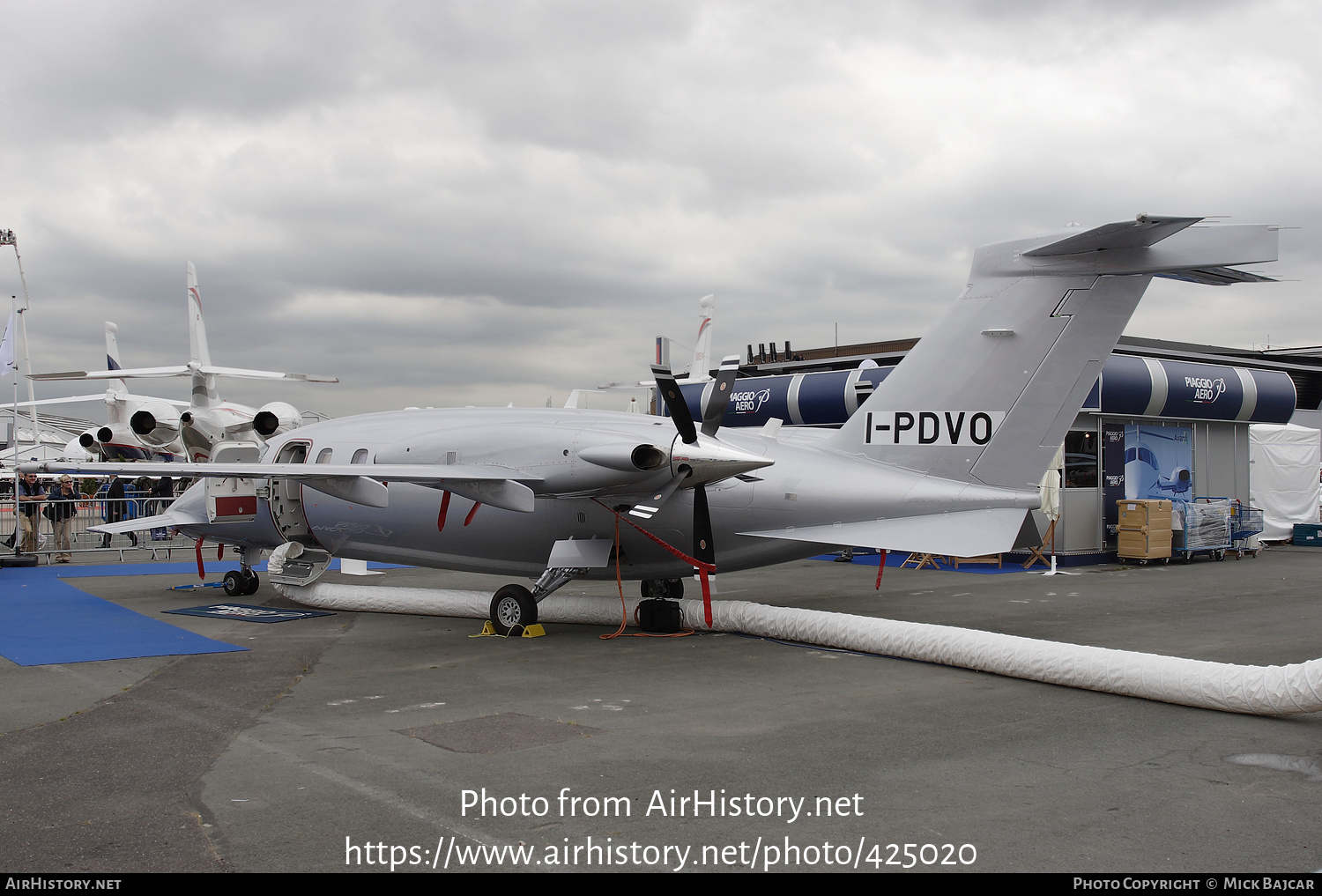 Aircraft Photo of I-PDVO | Piaggio P-180 Avanti | AirHistory.net #425020