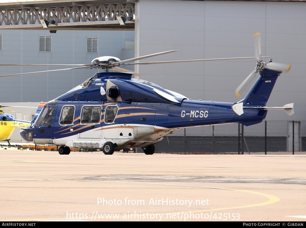 Aircraft Photo of G-MCSG | Airbus Helicopters H-175 | Babcock International | AirHistory.net #425153